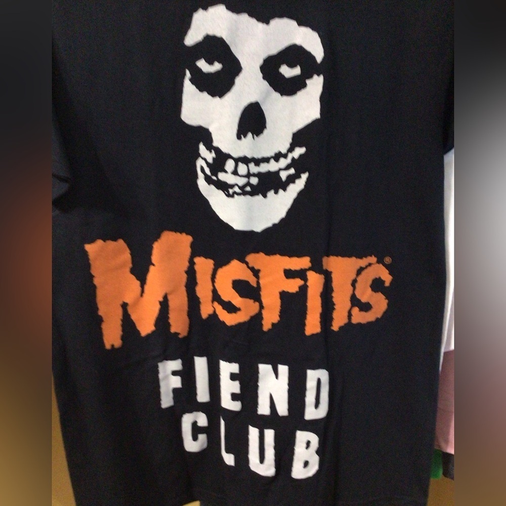 NWT Black Misfits Fiend Club Tee - Picture 2 of 4